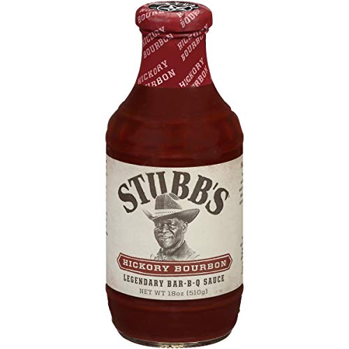 Stubbs Hickory Bourbon BBQ Sauce, 18 oz