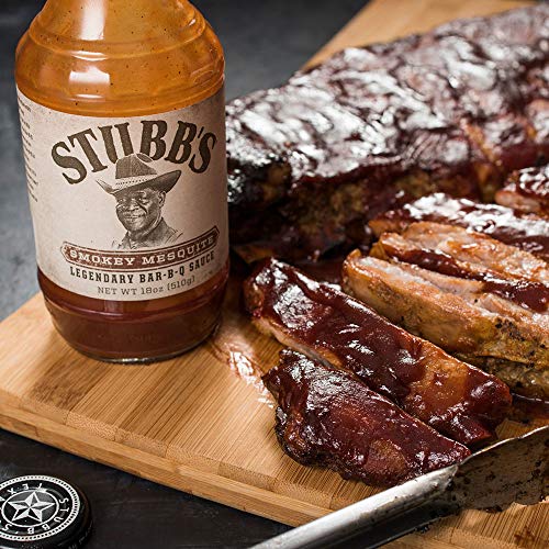 Stubbs Smokey Mesquite Bar-B-Q Sauce, 18 Oz