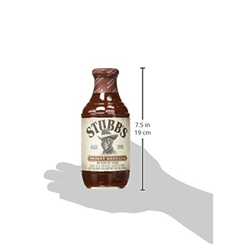 Stubbs Smokey Mesquite Bar-B-Q Sauce, 18 Oz