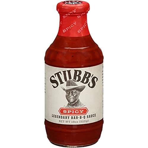 Stubbs Spicy Bbq Sauce, 18 Oz