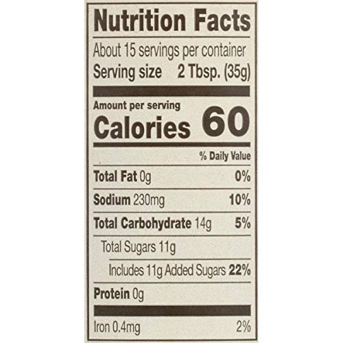 Stubbs Sticky Sweet Bbq Sauce, Gluten Free, No High Fructose Cor