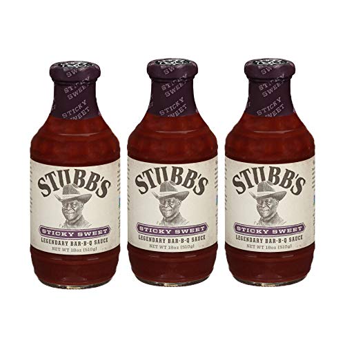 Stubbs Sticky Sweet Bbq Sauce, Gluten Free, No High Fructose Cor