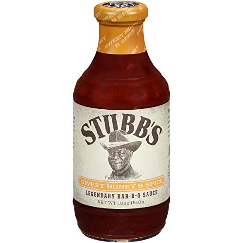 Stubbs Sweet Honey & Spice BBQ Sauce, 18 oz