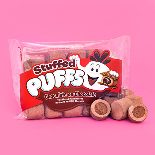 Stuffed Puffs - Chocolate-On-Chocolate 3 Pack, Chocolate Filled