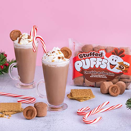 Stuffed Puffs - Variety 4 Pack, Marshmallows Made With Real Choc