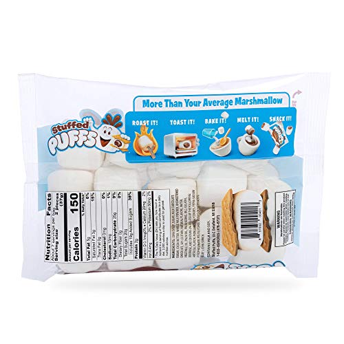 Stuffed Puffs - Variety 4 Pack, Marshmallows Made With Real Choc