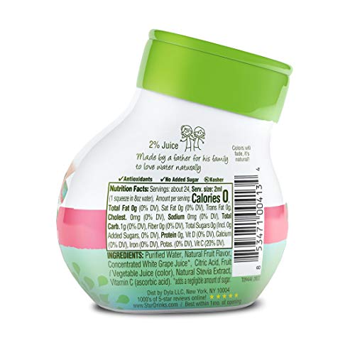 Stur - Natural Water Enhancer, Strawberry Watermelon 5 Bottles,