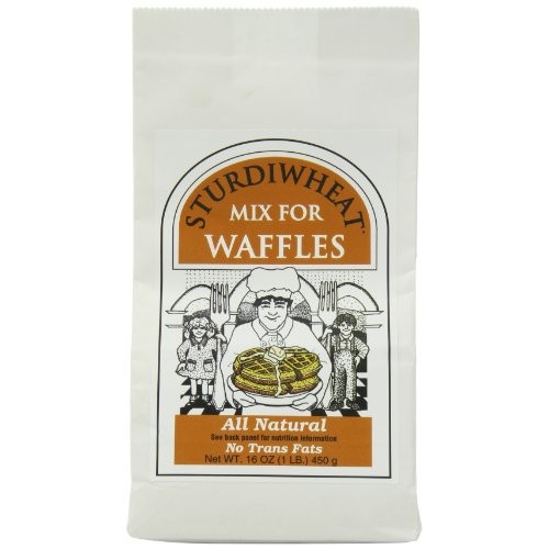 Sturdiwheat All Natural Waffle Mix, Original, 16-Ounce Package
