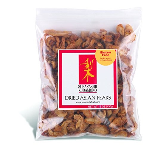 All Natural Dried Fruit, Pennsylvania Dried Asian Pear