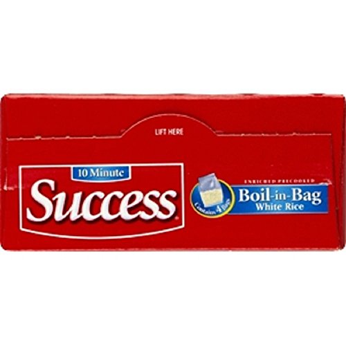 Success Rice, 10 Minute, Boil-In-Bag, Natural Long Grain White R