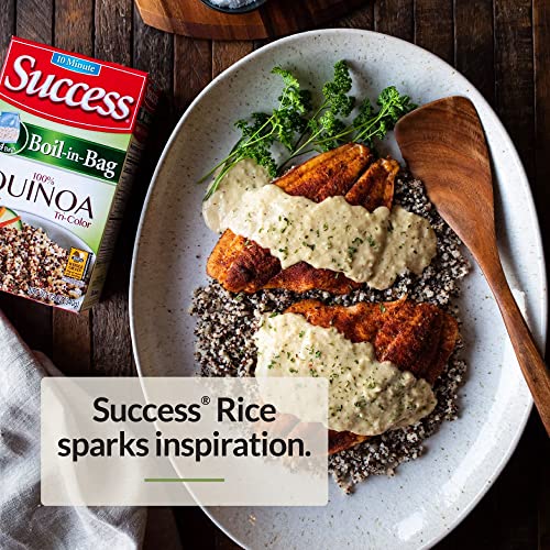 Success 10 Minute Boil-In-Bag 100% Quinoa Tri-Color 1 Box Gluten