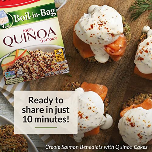 Success 10 Minute Boil-In-Bag 100% Quinoa Tri-Color 1 Box Gluten