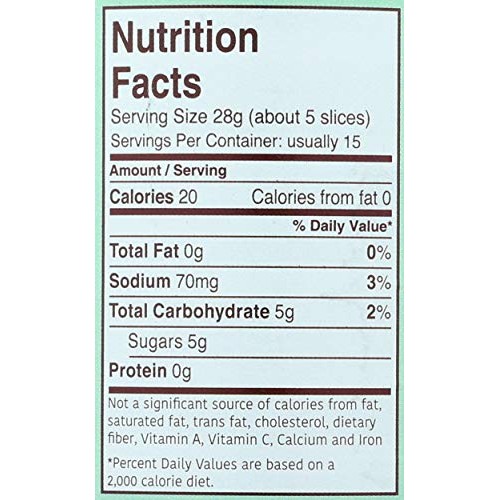 Suckerpunch Gourmet Spicy Bread N Better Pickle Chips 24 Oz., 2