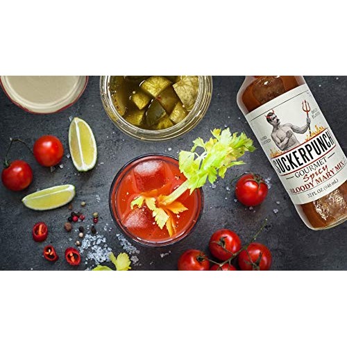 Suckerpunch Bloody Mary Mix, 32 Ounce, Spicy 2-Pack