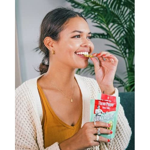 Suckerpunch | Classic Dill Chip-Cut | Pickle Pouch Snack Pack |