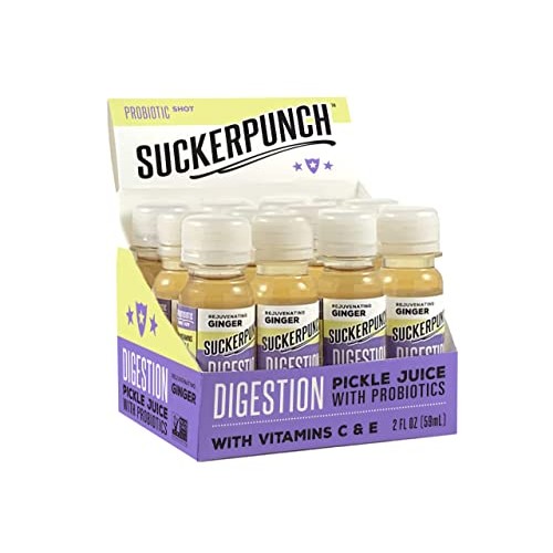 SuckerPunch Digestion 2oz Pickle Shot | Rejuvenating Ginger Juic...