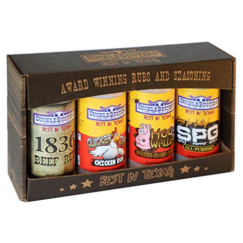 Bbq Rub Gift Box - 4 Large Jars