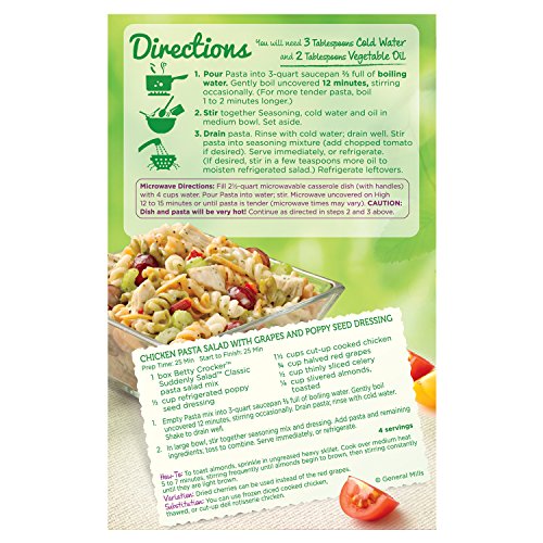 Betty Crocker, Suddenly Pasta Salad, Classic 7.5 Oz