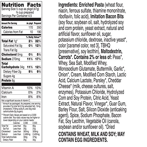 Betty Crocker Suddenly Salad Ranch &Amp; Bacon Pasta Salad 7.5 Oz Bo