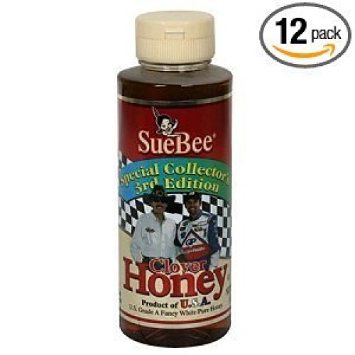 Sue Bee Honey Cylinder Honey, 12 Ounce -- 12 Per Case.