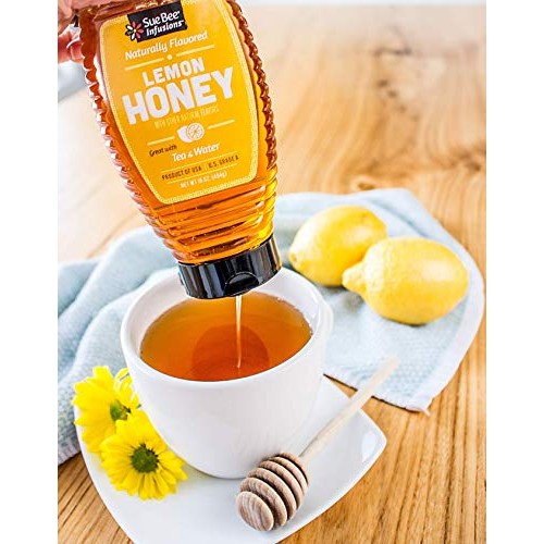 Sue Bee Infusions Lemon Flavored Honey, 16 Ounce