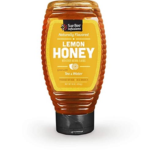 Sue Bee Infusions Lemon Flavored Honey, 16 Ounce