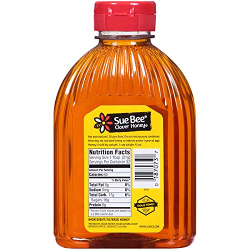 Sue Bee Pure Usa Clover Honey, 24 Ounces