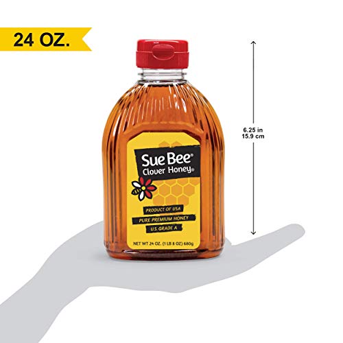 Sue Bee Pure Usa Clover Honey, 24 Ounces