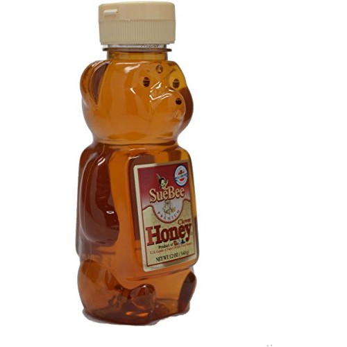 Suebee Premium Clover Honey Bear 12 Oz Pack Of 4