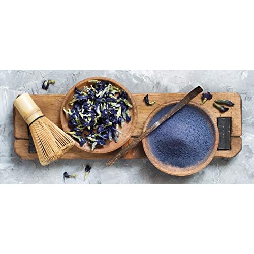 Sufoods 100% Pure Blue Butterfly Pea Flower Powder Large 6 Ounc