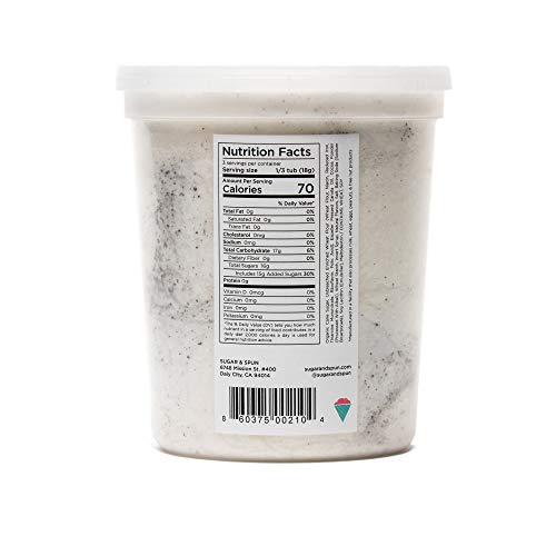 Sugar &Amp; Spun Gourmet Cotton Candy, Cookies &Amp; Cream, 4 Count
