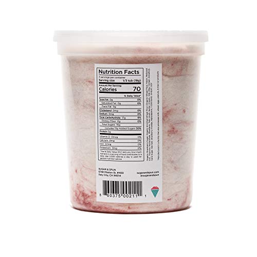 Sugar &Amp; Spun Gourmet Cotton Candy, Strawberry Shortcake, 4 Count