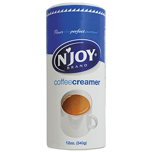 Njoy 90780 Non-Dairy Coffee Creamer, Original, 12 Oz Canister