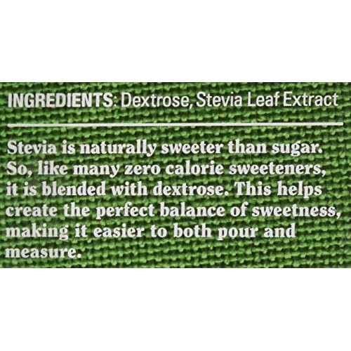 Stevia In The Raw Sweetener With Dextrose,1G Packet Pack Of 800