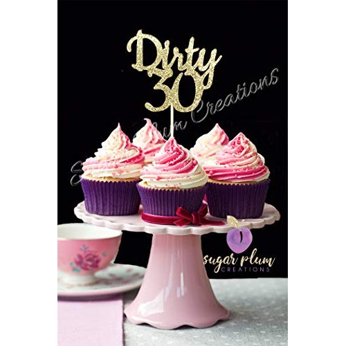 Dirty 30 Cupcake Topper Set Of 12