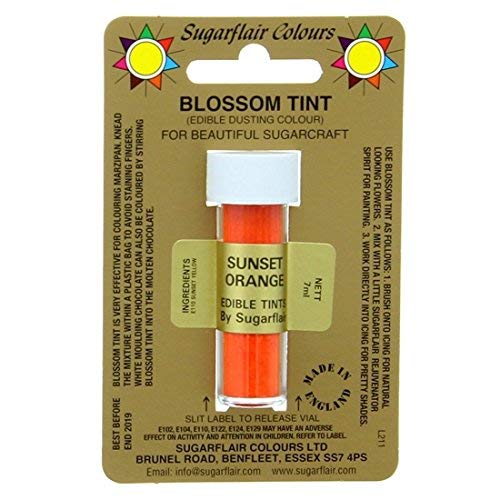 Sugarflair Blossom Tint Edible Dusting Colour - Sunset Orange