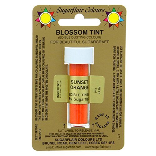 Sugarflair Blossom Tint Edible Dusting Colour - Sunset Orange