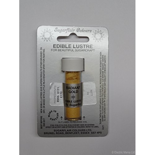 Sugarflair Edible Lustre Powder - Radiant Gold