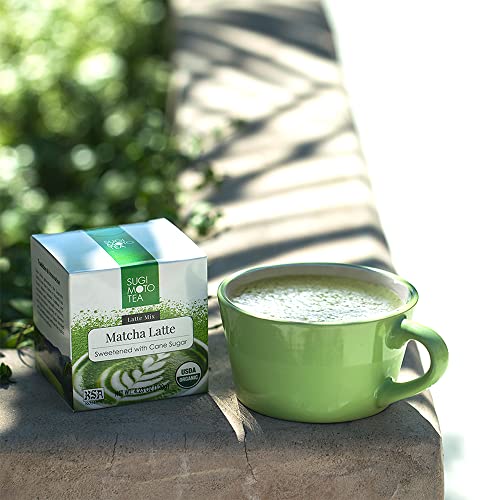 [Sugimoto Tea] Organic Matcha Latte Mix, Authentic Japanese Orig...