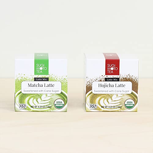 [Sugimoto Tea] Organic Matcha Latte Mix, Authentic Japanese Orig...