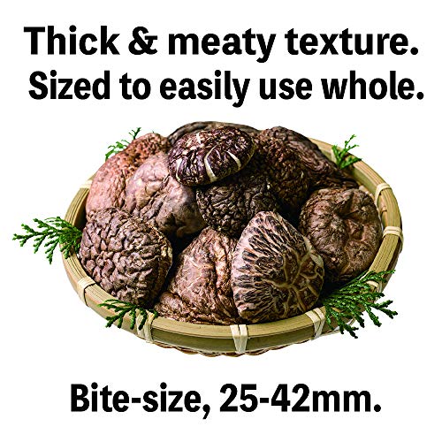 Japanese Dried Shiitake DONKO, 25-42mm, 70g