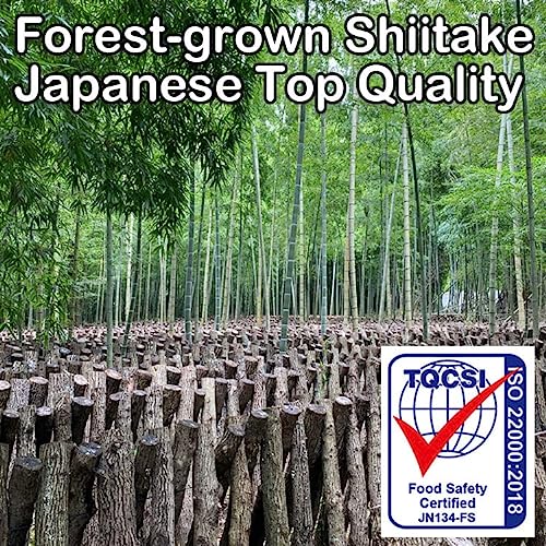 Organic Forest-grown Japanese Shiitake Powder 40g, Natural Umami...