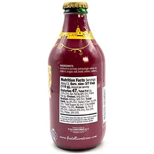 Bella Palermo Datterino Tomato Pasta Sauce Imported From Sicily