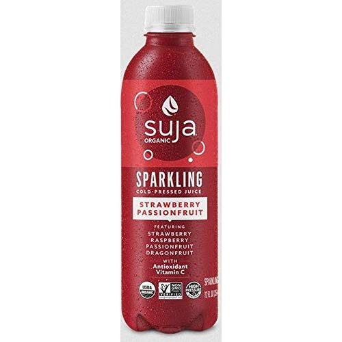 Suja Juice Suja Organic Strawberry Passionfruit Sparkling Juice,...