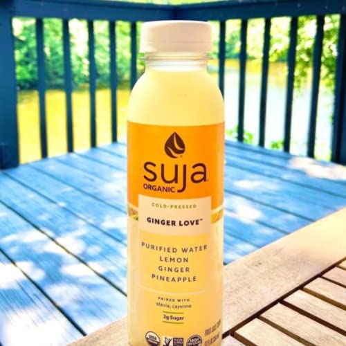 Suja Organic Cold-Pressed Ginger Love, Fruit Juice with No Addit...