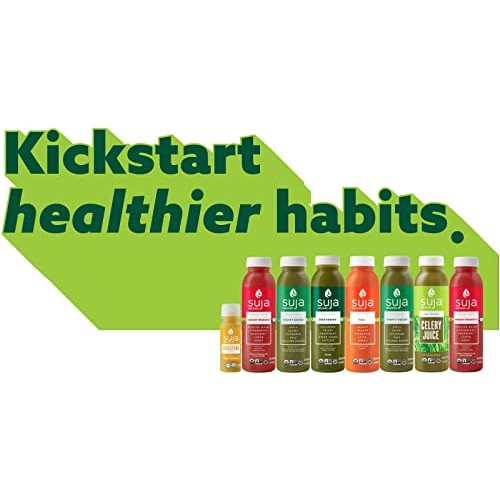 Suja Organic Immunity Defense Shot 30 Pack with Turmeric and G...