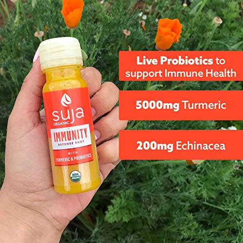 Suja Organic Immunity Defense Shot with Turmeric and Ginger, Imm... Suja Organic Immunity Defense Shot with Turmeric and Ginger, Imm...