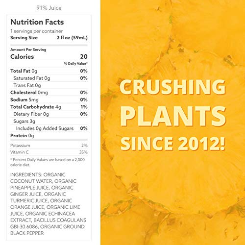 Suja Organic Immunity Defense Shot with Turmeric and Ginger, Imm... Suja Organic Immunity Defense Shot with Turmeric and Ginger, Imm...