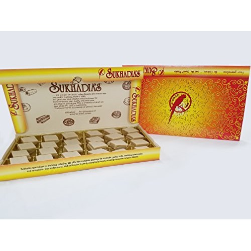 Sukhadias Kaju Katli, Indian Sweet, 2Lb Box 32Oz