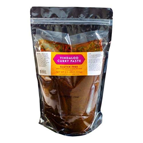 Sukhis Gourmet Indian Foods Curry Paste, Vindaloo, 2.5 Lb Packa